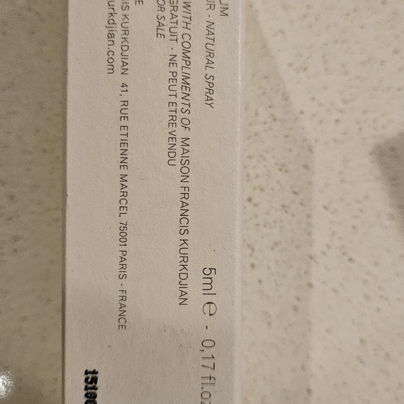 MFK | Maison Francis Kurkdjdian perfumes 5ml x 2=10ml. 724 & Aqua Vitae forte - Picture 4 of 9